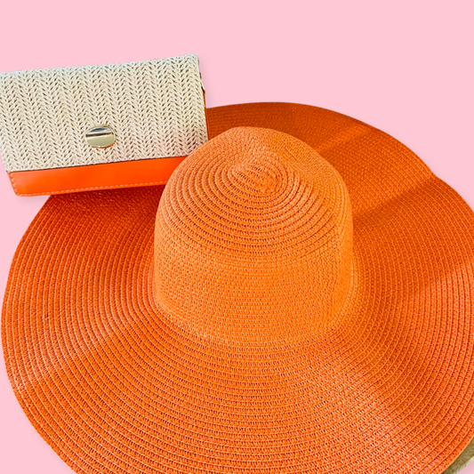 Orange Hat Set